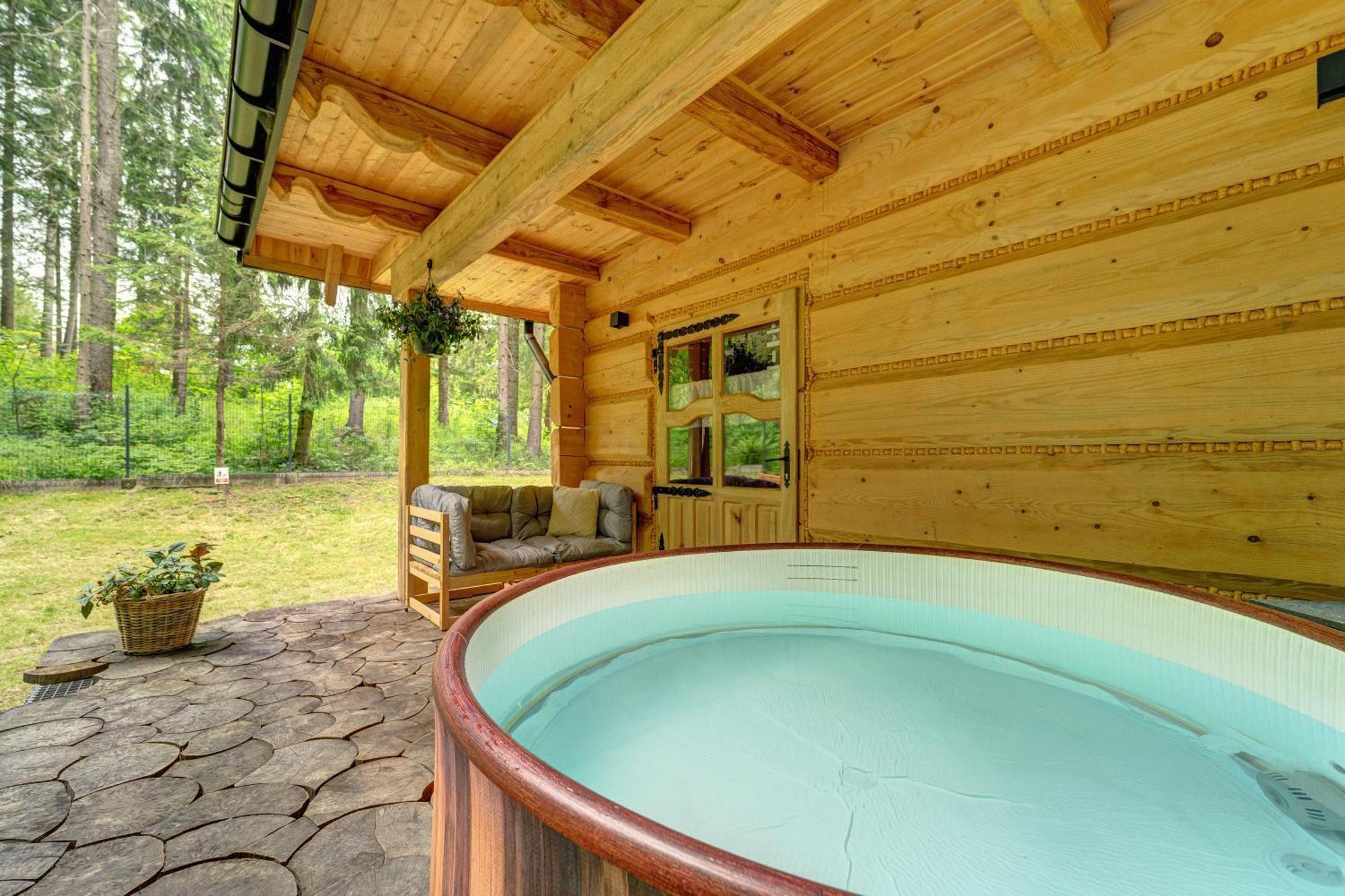 Chata Pod Nosalem - Domek Z Jacuzzi Z Bala W Zakopanym Zakopane Kültér fotó