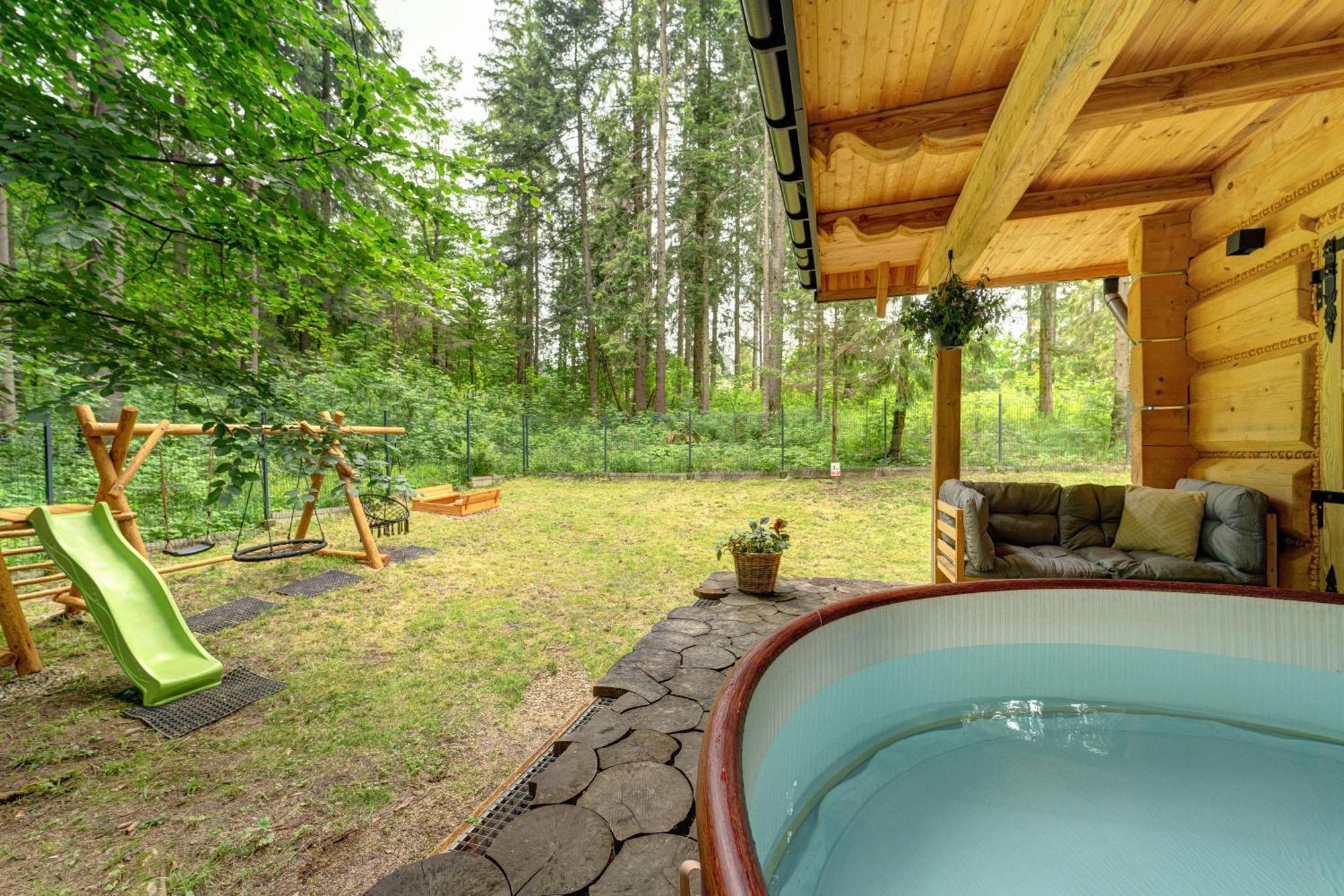 Chata Pod Nosalem - Domek Z Jacuzzi Z Bala W Zakopanym Zakopane Kültér fotó