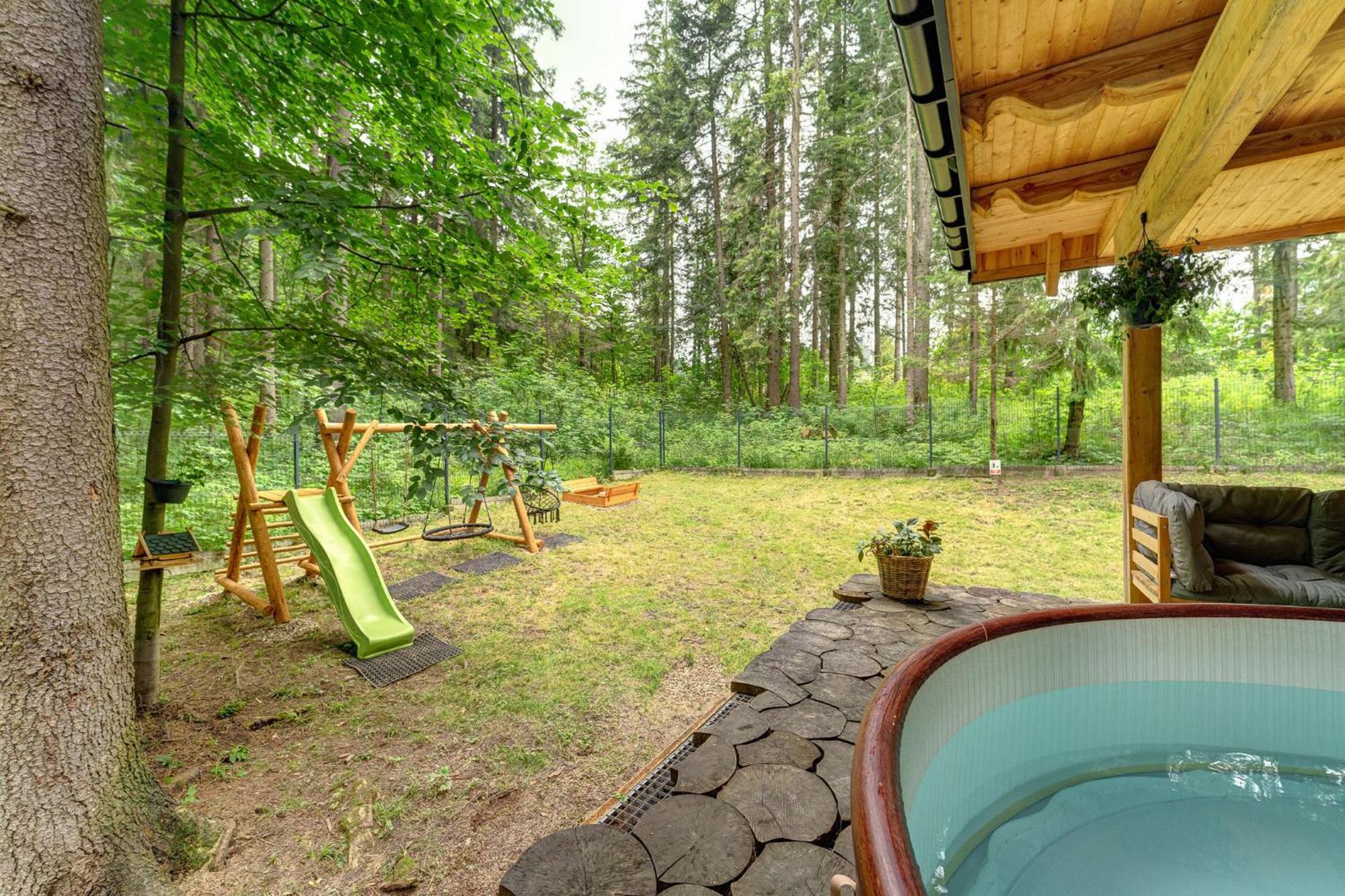 Chata Pod Nosalem - Domek Z Jacuzzi Z Bala W Zakopanym Zakopane Kültér fotó